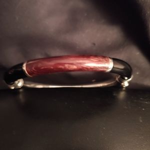 Sterling Silver enamel bracelet